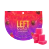 Left Coast Gummies Raspberry 100mg